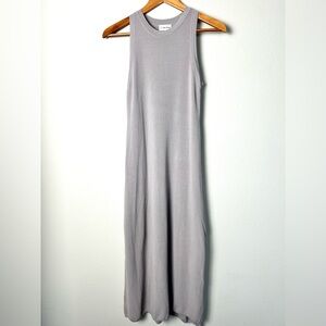 The Drop Women's‎ Gabriela High Neck Cut-in A-line Side-Slit Maxi Sweater Dress